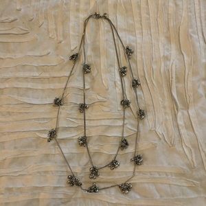 Madewell double chain necklace